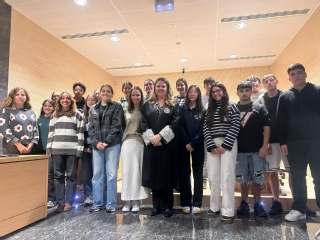 Educar en Justicia visita los juzgados de la Laguna con el IES Cabrera Pinto